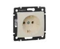 Розетка СП 1-м c з/к механизм (сл. кость) Valena Legrand 774320