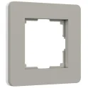 Рамка на 1 пост Split (дымчатый/белый, soft-touch)/W0013067 Werkel a067259