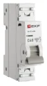 Автоматический выключатель 1P 40А (C) 6кА ВА 47-63N PROxima EKF M636140C