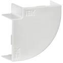 Поворот на 90град КМП 25х16 белый (4шт/компл) IEK CKMP10D-P-025-016-K01