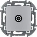 Розетка TV - проходная - 14 дБ - 5-862 мГц - INSPIRIA - алюминий Legrand 673862