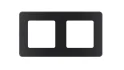 Рамка - 2 поста - INSPIRIA - антрацит Legrand 673943