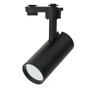 AL195 светильник трековый под лампу GU10, черный Feron 48543
