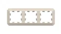 ATLASDESIGN ANTIQUE 3-постовая РАМКА, универсальная, БЕЖЕВЫЙ Systeme Electric ATN100203