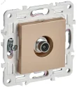 SKANDY Розетка TV оконечная SK-A12Sa песочный IEK SK-A10-O-K98