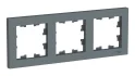 ATLASDESIGN 3-постовая РАМКА, универсальная, ГРИФЕЛЬ Systeme Electric ATN000703