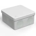Коробка распред. 100х100х50 безгалогенная стойкая к УФ серая [упак. 66шт] IP66 60 Промрукав 60-0300