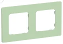 FLITE CLASSIC Рамка 2-местная РУ-2-К-ФлФ фисташковый IEK FI-M22-32-20-K93