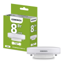 Лампа LED T80 таблетка 8Вт 230В 4000К GX53 GENERICA LL-T80-08-230-40-GX53-G
