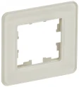 BRITE Рамка 1-мест. РУ-1-2-Бр стекло песчаный RE IEK BR-M12-G-41-K98