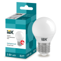 Лампа LED G45 шар 5Вт 230В 4000К E27 IEK LLE-G45-5-230-40-E27