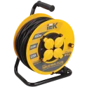 Катушка УК40 2P+PE/40м 3х1,5мм2 IP44 "Industrial plus" IEK WKP15-16-04-40-44