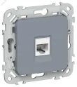FLITE Розетка компьютерная RJ45 категория 6 UTP РК6-1-0-ФлМ маренго IEK FI-K12-2-K35