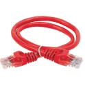 Шнур коммутационный кат.5Е UTP 10м красный GENERICA PC04-C5EU-10M-G