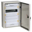 UNIVERSAL Корпус металлический ЩРн-24з-1 IP54 IEK mkm11-n-24-54-z-u