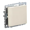 BRITE Выключ. 1-кл. прох. 10А ВС10-1-6-БрКр беж. IEK BR-V12-0-10-K10