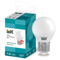 Лампа LED G45 шар 9Вт 230В 4000К E27 IEK LLE-G45-9-230-40-E27