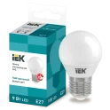 Лампа LED G45 шар 9Вт 230В 4000К E27 IEK LLE-G45-9-230-40-E27