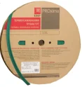 Термоусаживаемая трубка ТУТ нг 16/8 зелёная рулон PROxima EKF tut-16-j