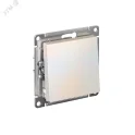 ATLASDESIGN 1-клавишный ВЫКЛЮЧАТЕЛЬ 2-полюсный, 10А, мех., ЖЕМЧУГ Systeme Electric ATN000421