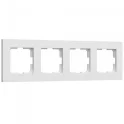 Рамка на 4 поста Slab (белый матовый) W0042961 Werkel a062797
