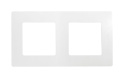 Рамка 2 поста - Etika - белый Legrand 672502