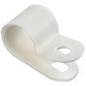 Скоба крепежная 9мм нейлоновая белая (50шт) IEK USK11-09-050-K01
