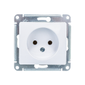 GLOSSA РОЗЕТКА без заземления, 16А, механизм, БЕЛЫЙ Systeme Electric GSL000141