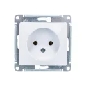 GLOSSA РОЗЕТКА без заземления, 16А, механизм, БЕЛЫЙ Systeme Electric GSL000141