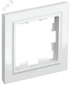 BRITE Рамка 1-местная РУ-1-БрБ белый IEK BR-M12-K01-PRO