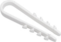 Дюбель-хомут круглый (белый) 5-10 (100 шт) РосДюбель 15-0410