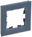 BRITE Рамка 1-мест. РУ-1-2-Бр стекло маренго матовый IEK BR-M12-G-31-K35
