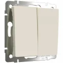 Выключатель двухклавишный (айвори матовый) W1120062 Werkel a059280