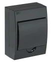 KREPTA 3 Корпус пластиковый ЩРН-П-6 IP41 черный IEK MKP12-N-06-41-K02