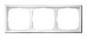 ARTGALLERY 3-постовая РАМКА, универсальная, БЕЛЫЙ Systeme Electric GAL000103