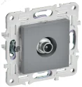 SKANDY Розетка TV проходная SK-A17Gr серый IEK SK-A10-P-K03