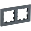 BRITE Рамка 2-мест. РУ-2-БрГ граф. IEK BR-M22-K53