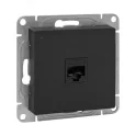 Эпика Механизм розетки RJ11 черный EKF UP1-SOB-RJ11