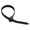 Хомут 2,5х200мм нейлон черный (100шт) IEK UHH32-D025-200-100