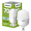 Лампа LED HP 70Вт 230В 6500К E27-E40 GENERICA LL-HP-70-230-65-E27-E40-G