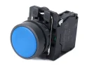 Кнопка SB5 в сборе модульная 22мм синяя с возвратом пластик 1НО Systeme Electric SB5AA61