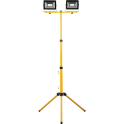 Прожектор на штативе , 2*50W 6400К 230V черный IP65 , LL-503 Feron 29568