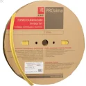 Термоусаживаемая трубка ТУТ нг 8/4 желтая рулон PROxima EKF tut-8-y