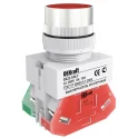 Выкл. кноп. ABLF D22 КРАСНЫЙ 220В ВK-22 DEKraft 25014DEK