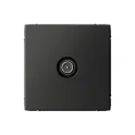 ARTGALLERY TV РОЗЕТКА оконечная 1DB, механизм, БАЗАЛЬТ Systeme Electric GAL001491