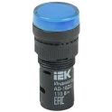 Лампа AD16DS(LED)матрица d16мм синий 230В AC IEK BLS10-ADDS-230-K07-16