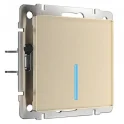 Сенсорный выключатель одноклавишный с функцией Wi-Fi (шампань) W4510611 Werkel a048328