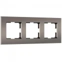 Рамка на 3 поста Slab (бронза матовый) W0032963 Werkel a062814