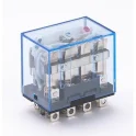 Промежуточное реле ПР-102, 4ПК, 10А, 220В AC Dekraft 23210DEK