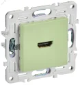 SKANDY Розетка HDMI SK-H01G мятный IEK SK-H10-K06